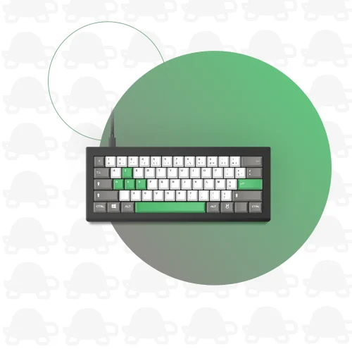 Keycaps 60% custom AZERTY
