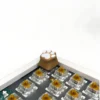 Keycaps marron patte de chat