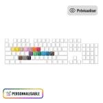 Keycaps Full-Size AZERTY personnalisables