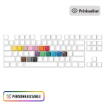 Keycaps TKL AZERTY personnalisables