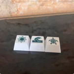 Keycaps kit turtle